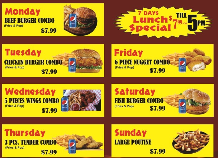 Nugget Halal Pizza and Wings