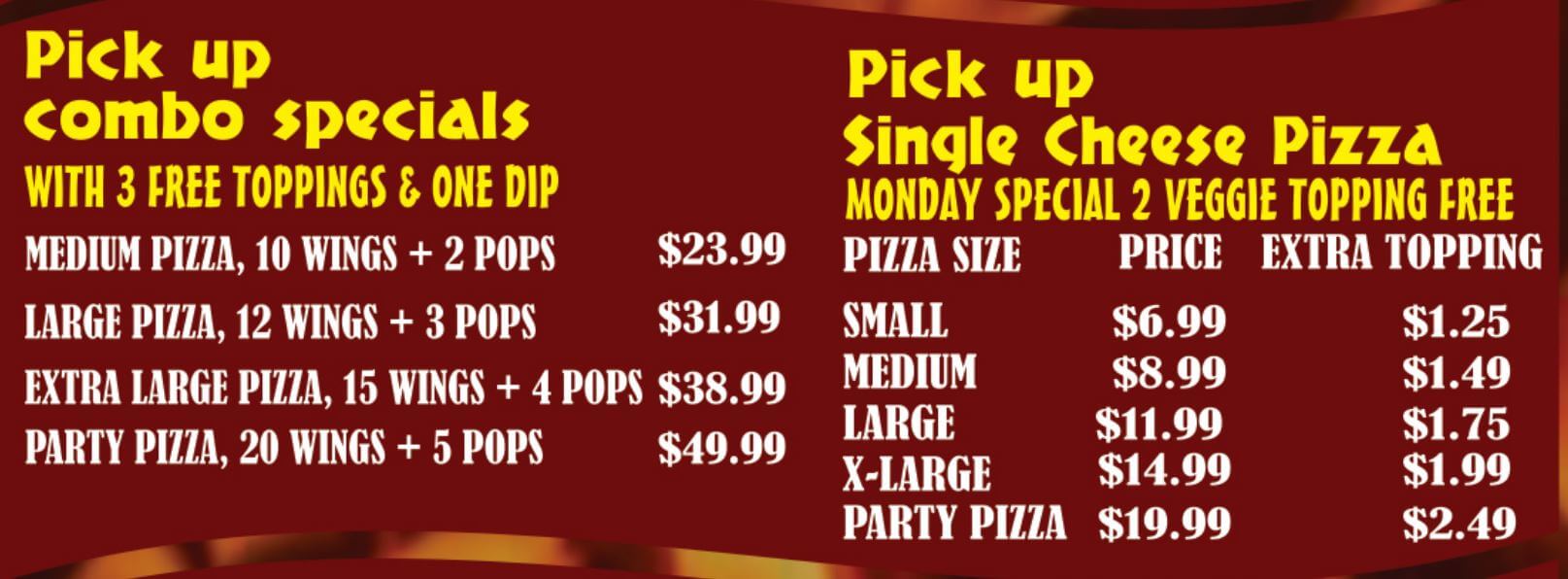 Nugget Halal Pizza and Wings