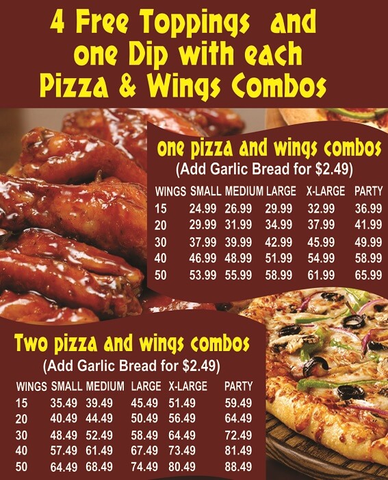 Nugget Halal Pizza and Wings